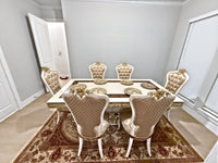 Karina Wow Dining Table in a client's home after delivery