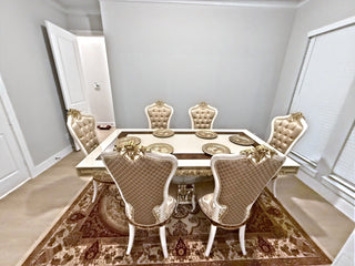 Karina Wow Dining Table in a client's home after delivery