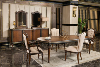 Kensington Dining Set — Table + Chairs by Ali Guler Furniture — view 2