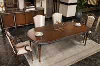 Kensington Dining Set — Table + Chairs by Ali Guler Furniture — view 4