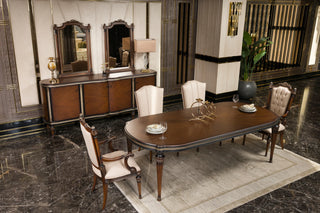 Kensington Dining Set — Table + Chairs by Ali Guler Furniture — view 5