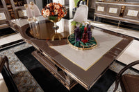 Mimosa Dining Table alternate view - solid beechwood with premium finish dining table | Ali Guler Furniture