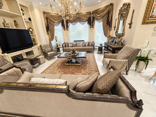 Mimosa Living Set in a client's home after delivery