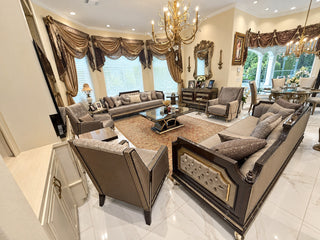 Mimosa Living Set in a client's home after delivery