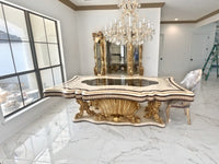 Perla Dining Set in a client's home after delivery