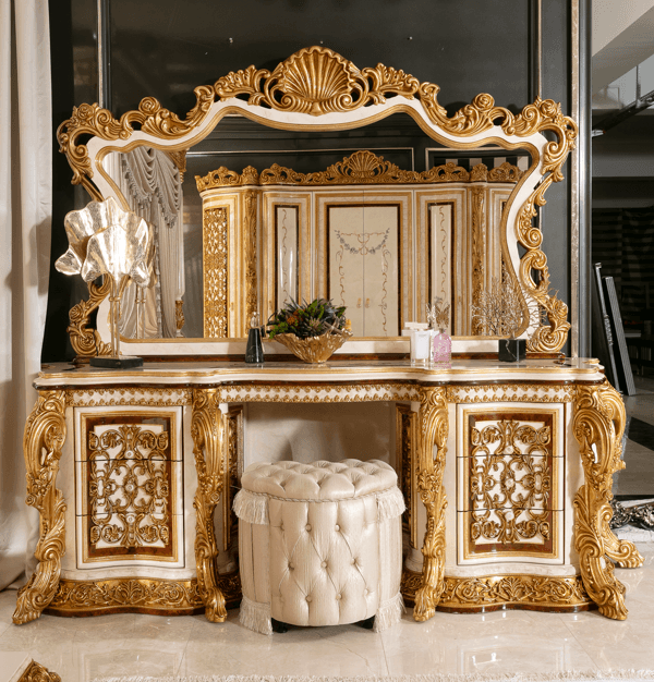 luxury dresser with mirror Sonia Dresser & Mirror