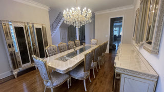 Savoy Gold Dining Set 02 Install