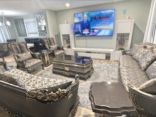 Sirius Sofa in a client's home after delivery