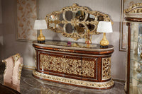 Sultan Sideboard - luxury sideboard with mirror handcrafted in Türkiye | Ali Guler Furniture