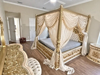 Sultan Cream Bed in a client's home after delivery