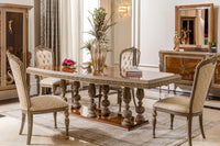 Umay Dining Table in room setting - luxury furniture Houston | Ali Guler Furniture