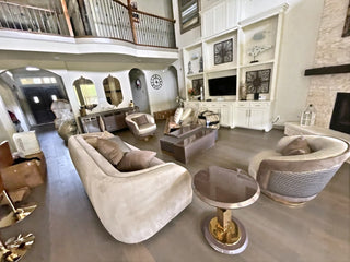 Zavier Sofa in a client's home after delivery