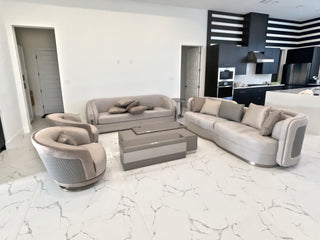 Zavier Sofa in a client's home after delivery